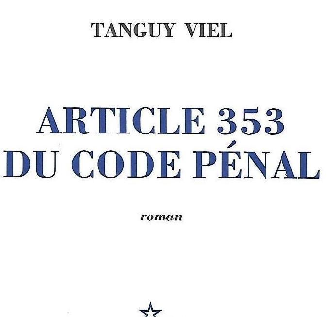 Article 353 du code pénal – Jean Sebillotte